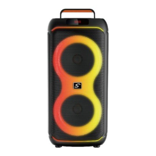 Corneta Bluetooth 2X8" 80W CQS-S5511 Bateria 1800 Mah con Microfono