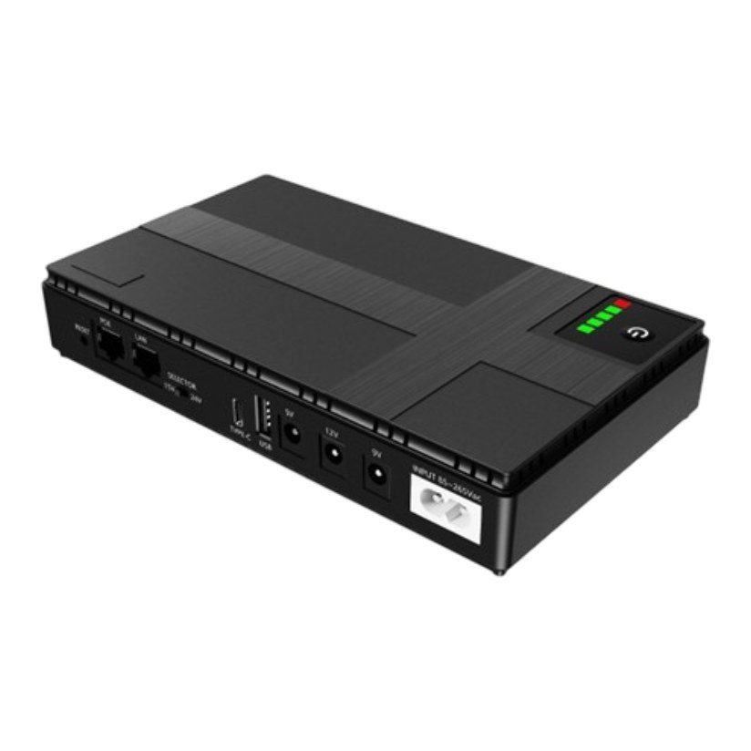 Mini UPS 20.000 DC Multiuso 5V/9V/12V (versión Extendida) 1A 18W