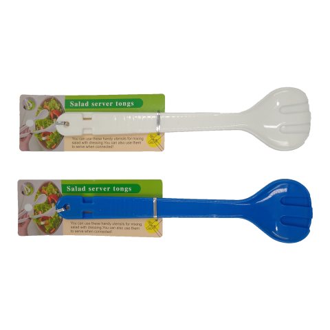 Set de Cucharon 30CM con Tenedor para Servir Colores Mixtos - foto 2
