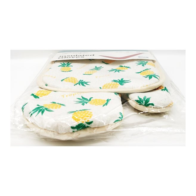Set de Guante y Toma Bandeja 2PC 17*17CM 16*26CM