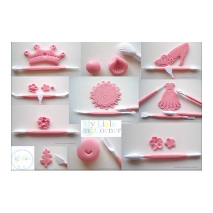 Set de Estecas para Decorar Tortas y Postres - foto 2