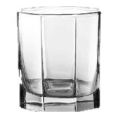 Vaso Corto de Vidrio Decorativo T：72.5 Mm / H：80 Mm / W：220 G / V:190ML
