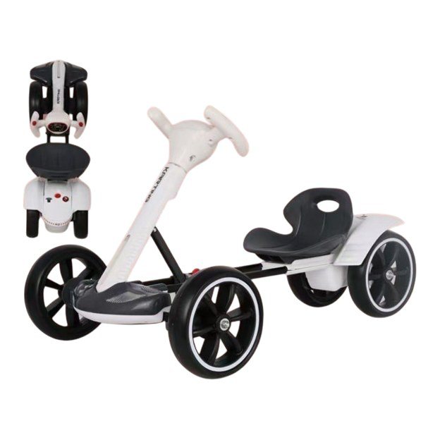 Kart Eléctrico Infantil Plegable con Bluetooth