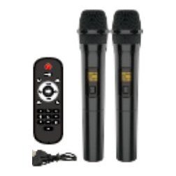 Corneta Bluetooth 2X12" 30000W Pmpo MT-1218 Batería Recargable 7000 Mah con Microfono - foto 2