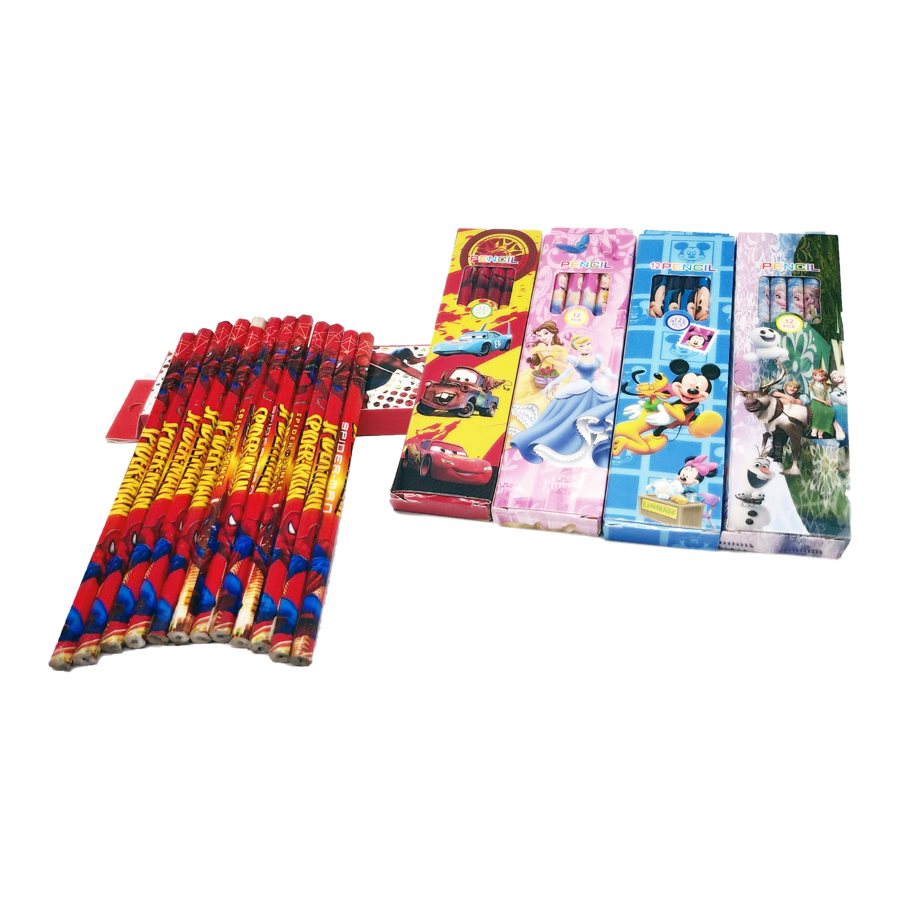 Caja de Lapices Disney de 12 Piezas