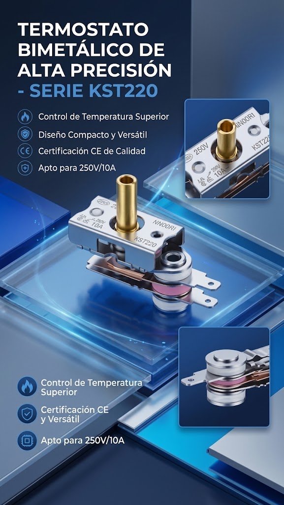 Termostato de 110V de 1000W para Cocina Eléctrica