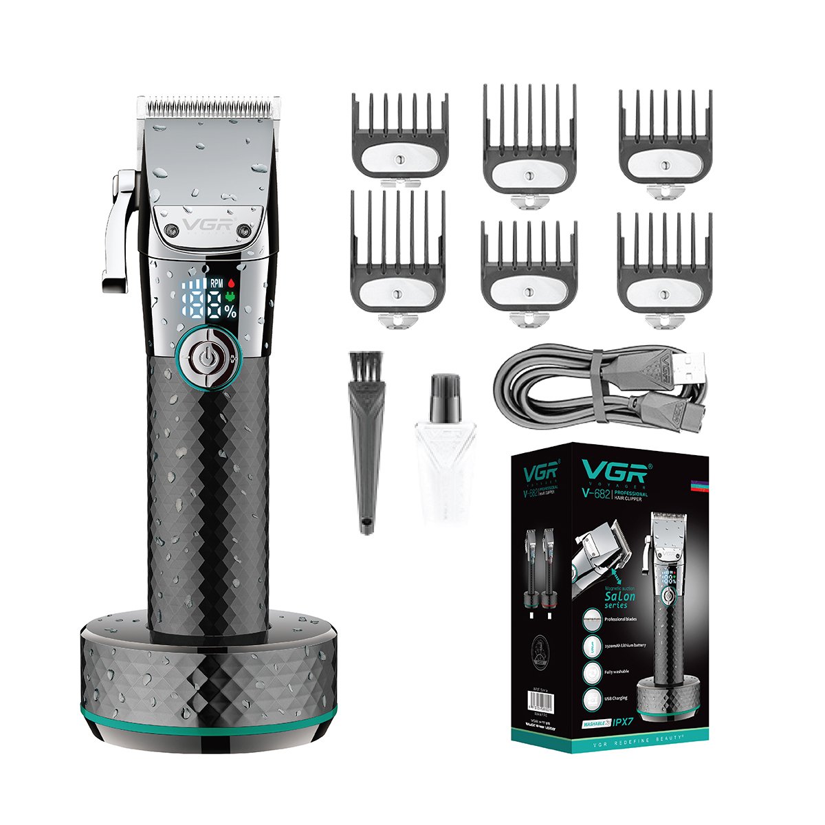 Máquina de Cortar Cabello Inalámbrica