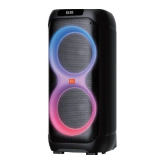 Corneta Bluetooth 2X12" 25WX2 ZQS12212 Bateria 7500 Mah con Microfono