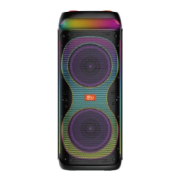 Corneta Bluetooth 2X12" 25WX2 ZQS12215 Bateria 5000 Mah con Microfono