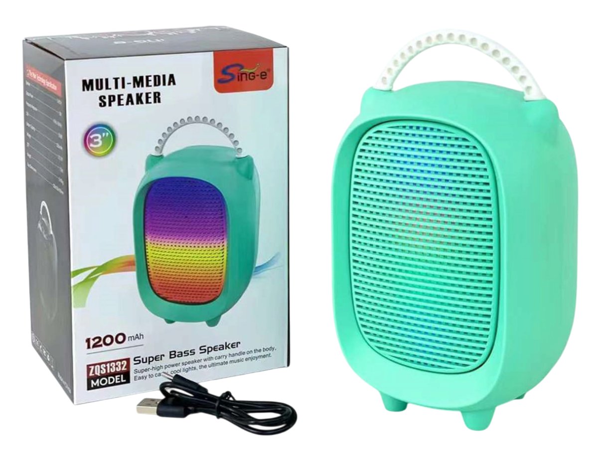 Corneta Bluetooth Recargable Altavoz 3” 5W