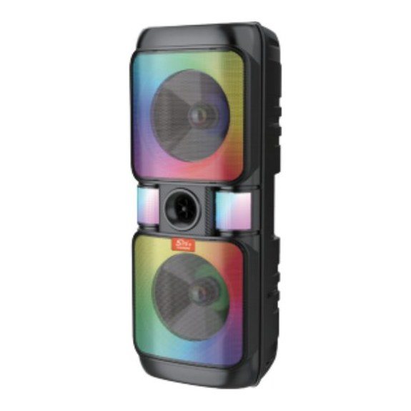 Corneta Bluetooth 2X8" 20WX2 ZQS8268 Bateria 4500 Mah con Microfono