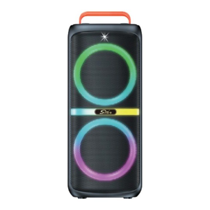 Corneta Bluetooth 2X8" 25WX2 ZQS8289 Bateria 4000 Mah con Microfono